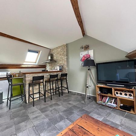 Les Combles De L Aure Grand Studio Cosy Confortable Classe 3 Etoiles Centre Bayeux 2 Mn A Pied Cathedrale Proche Plages Du Debarquement ภายนอก รูปภาพ