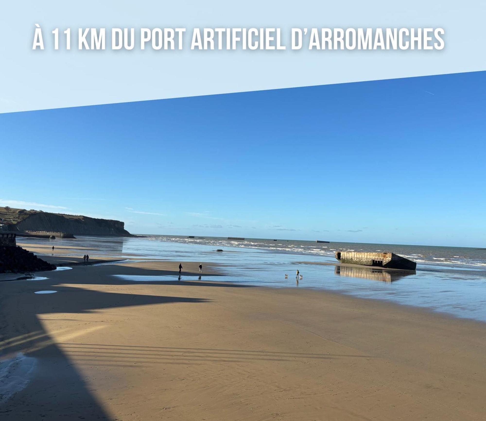 Les Combles De L Aure Grand Studio Cosy Confortable Classe 3 Etoiles Centre Bayeux 2 Mn A Pied Cathedrale Proche Plages Du Debarquement ภายนอก รูปภาพ