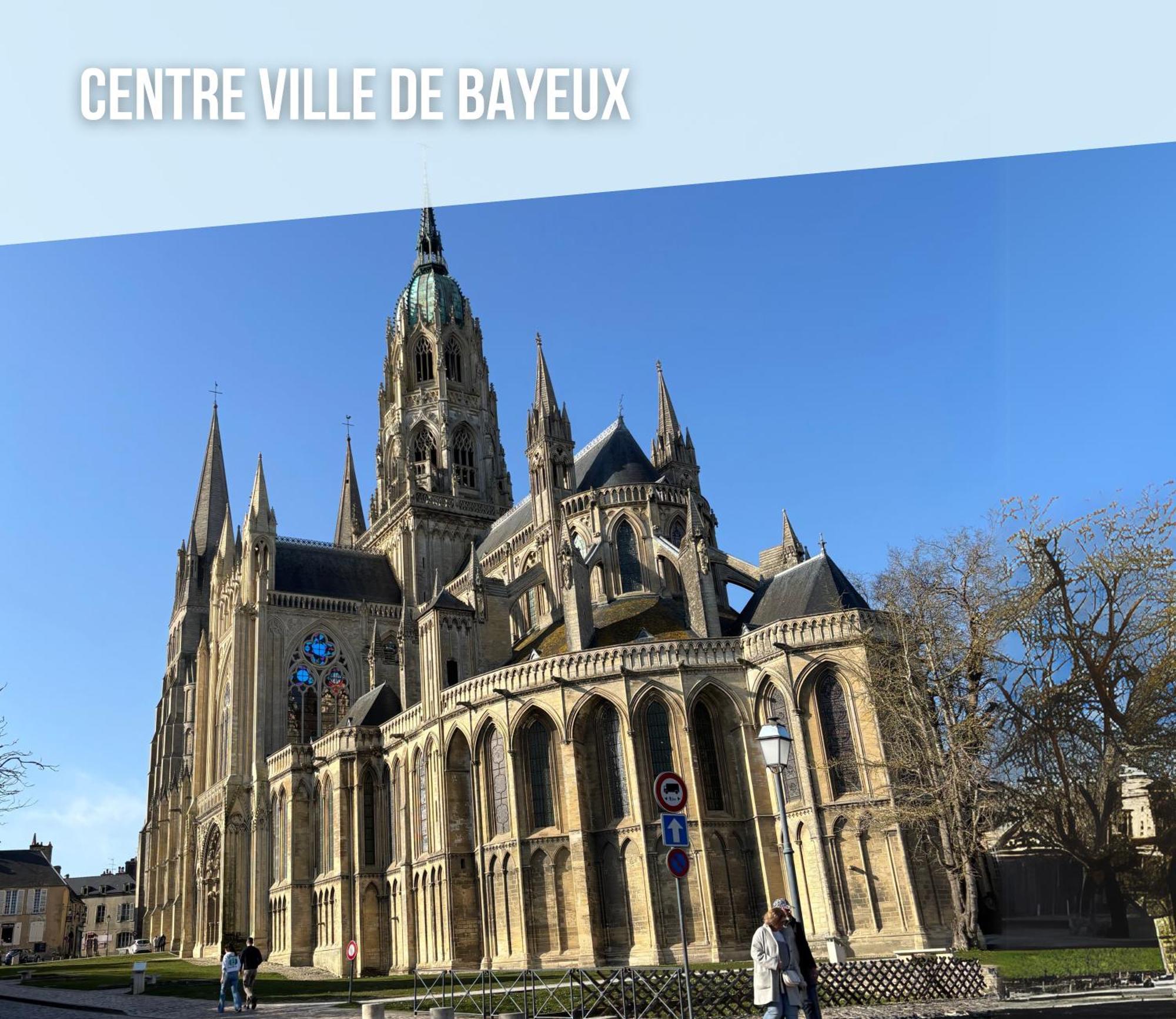 Les Combles De L Aure Grand Studio Cosy Confortable Classe 3 Etoiles Centre Bayeux 2 Mn A Pied Cathedrale Proche Plages Du Debarquement ภายนอก รูปภาพ