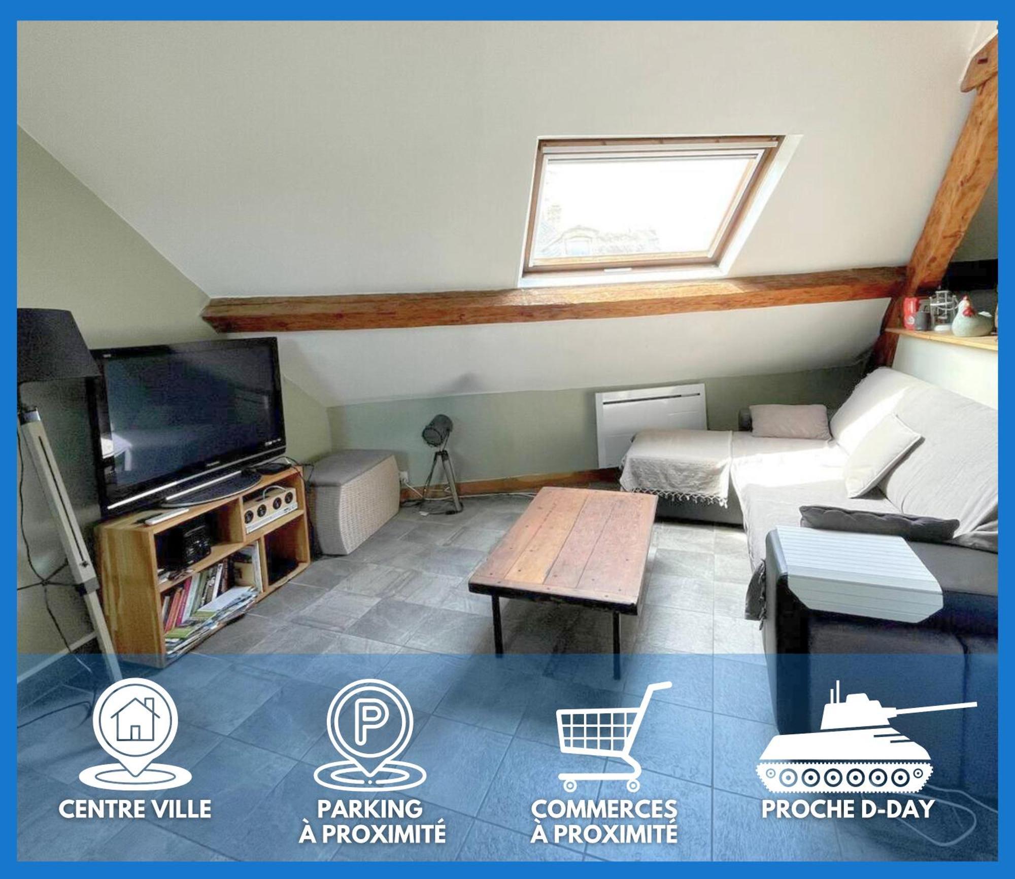 Les Combles De L Aure Grand Studio Cosy Confortable Classe 3 Etoiles Centre Bayeux 2 Mn A Pied Cathedrale Proche Plages Du Debarquement ภายนอก รูปภาพ